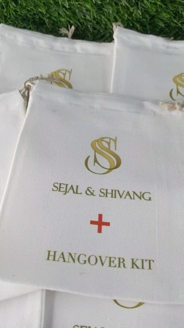 Keep the party going—even the next day!
Our personalized hangover kits made with durable canvas fabric are the perfect party favor for weddings, bachelorettes, birthdays, and more. Stylish, handy, and oh-so thoughtful—because recovery deserves a little flair too!

Customizable with names, dates, or themes. Shipping all over India. DM to order!
:
#TheTypoStore #HangoverKit #PartyFavorsIndia #CustomCanvasPouches #BacheloretteGifts #WeddingFavorsIndia #PersonalizedGifts #CanvasCreations #MadeInIndia #PostPartyEssentials #CustomMadeIndia #CelebrationEssentials #ThoughtfulGifting #CreativePartyFavors #DelhiMakers